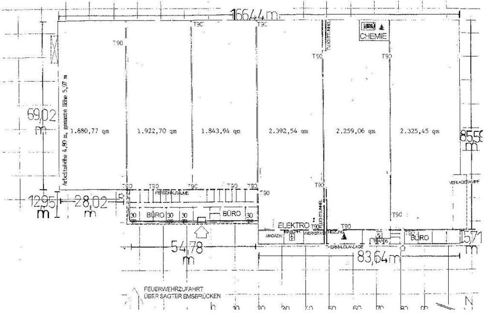 Lager/Logistik/Industrie Hallen Immobilie zu vermieten in Saterland