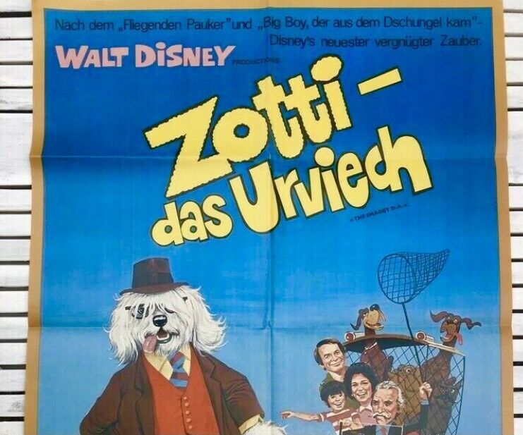 Zotti das Urviech Poster Filmplakat Retro 60er 70er in Stuttgart