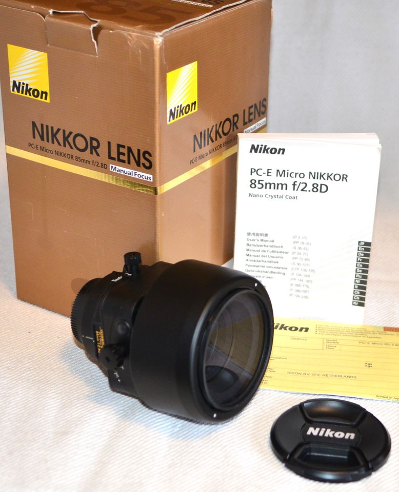 Neu NIKON PC-E 85mm f/2.8D Mikro Nikkor in Lübeck