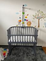 Babybay Beistellbett Boxspringbett schiefergrau Komplettset Nordrhein-Westfalen - Arnsberg Vorschau