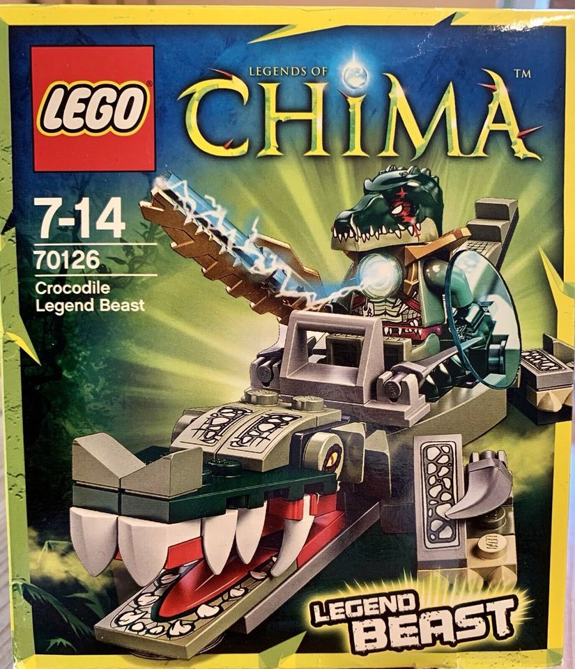 Lego 70126 Chima Crocodile Legend Beast in Bad Segeberg