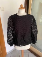 Bluse schwarz mit Puffärmeln Orsay Gr. S-M Bayern - Obertaufkirchen Vorschau