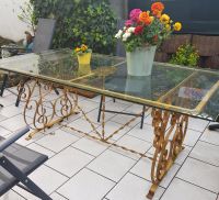 Unikat, Tisch, Glas, Schmiedeeisern, Terrasse, Esszimmer, Garten Nordrhein-Westfalen - Würselen Vorschau