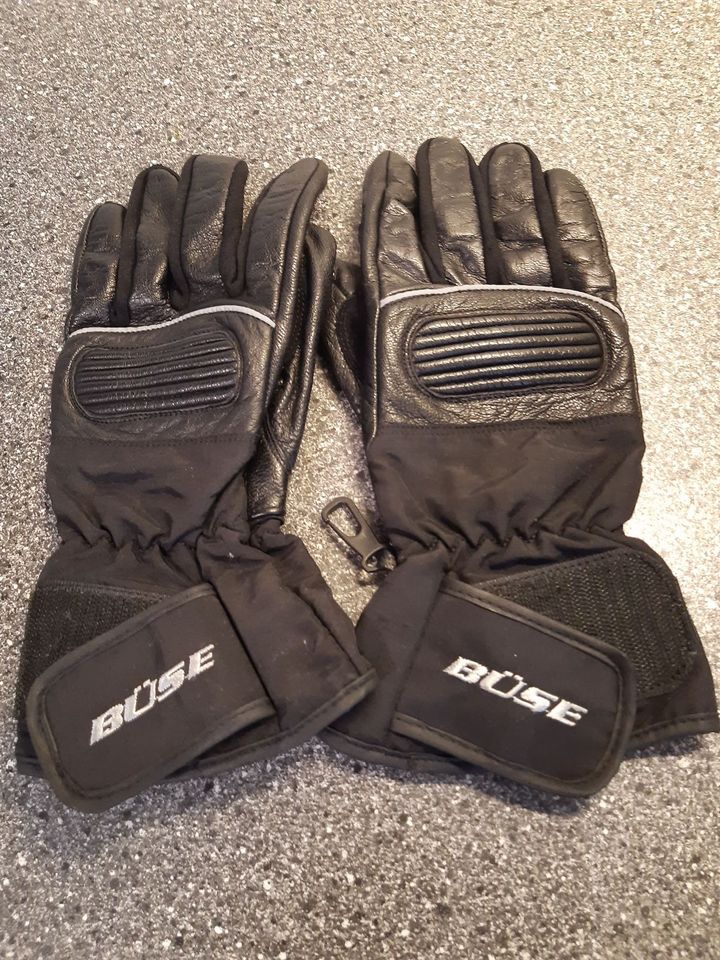 Motorrad-Handschuhe, "BÖSE", Größe M, schwarz in Hamburg