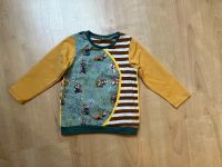 Handmade Lillestoff Shirt Oberteil Jersey Hamster Größe 92 Sachsen - Großolbersdorf Vorschau