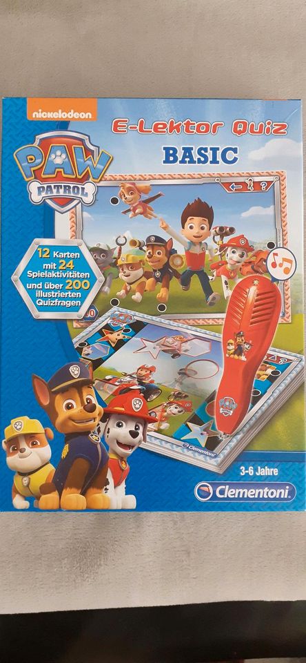 Paw Patrol E-Lektor Quiz wie neu in Heilbronn