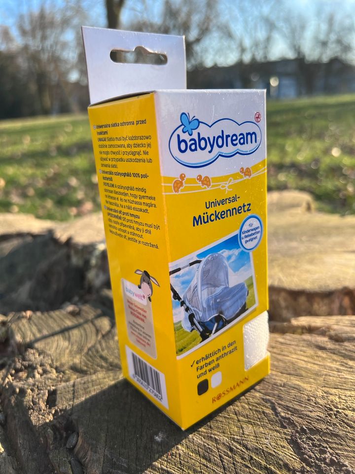 Universal Mückennetz von babydream für bett Buggy Neu in Essen-West