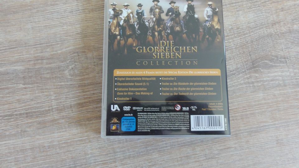 Die glorreichen Sieben DVD Collection Neuwertiger Zustand in Berlin