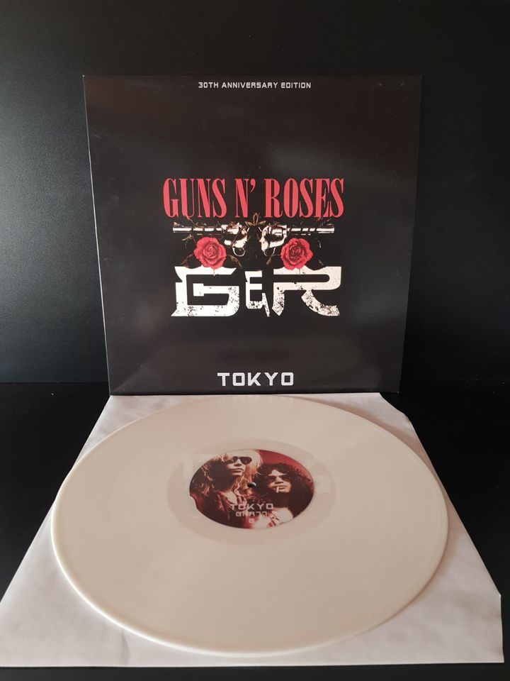 Guns N' Roses.Tokyo.30th Anniversary Edition.White Vinyl Edition in Sprakensehl