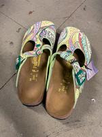 Papillio Birkenstock Gr. 38, Birko Flor Dreamland Green Baden-Württemberg - Karlsruhe Vorschau
