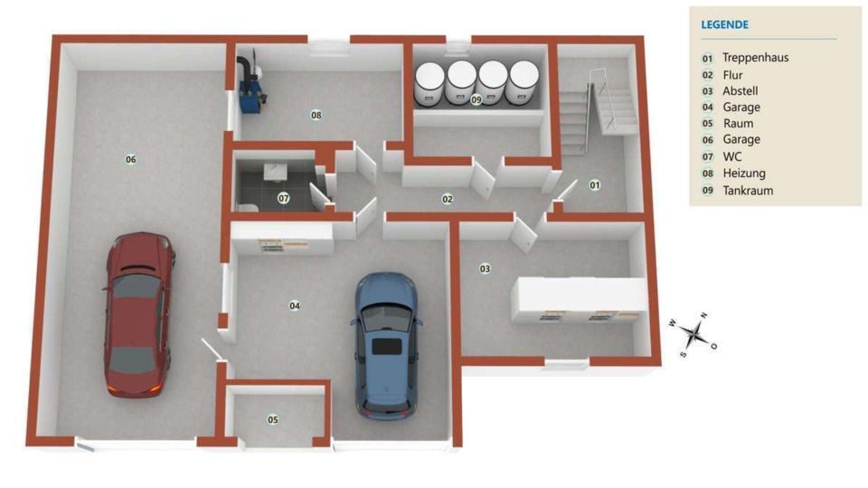 +++ 3-Zi.- Wohnung mit Kaminofen, EBK, Garage, Keller, Hobbyhaus und großem Außenbereich +++ in Lahr (Schwarzwald)