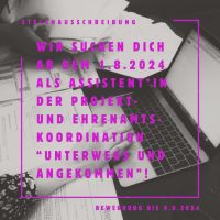 Projektassistenz Integration/Beratung ab 01.08.2024, 17h/Woche Leipzig - Leipzig, Zentrum-Ost Vorschau