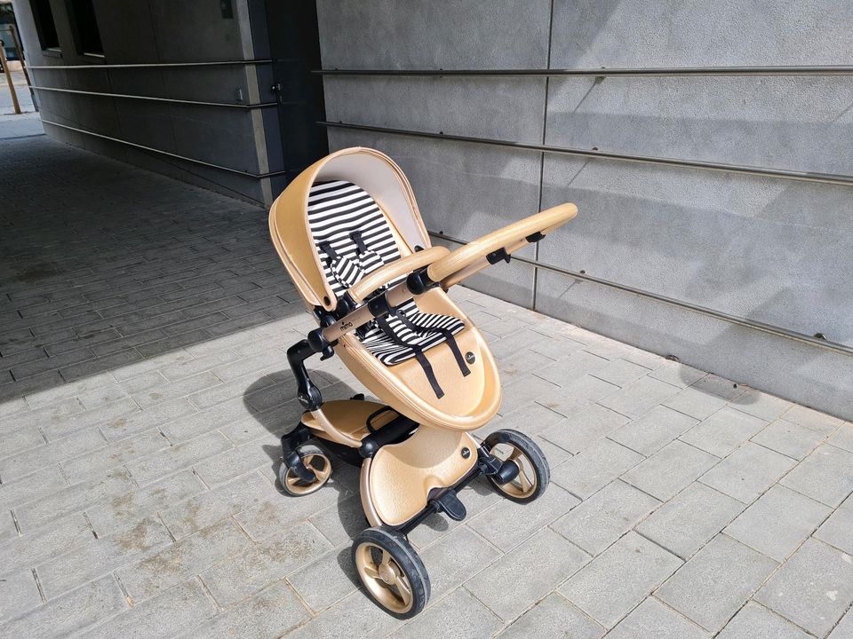 Mima Xari Kinderwagen | Gestell - Champagne | Sitz + Haube - Cham in München