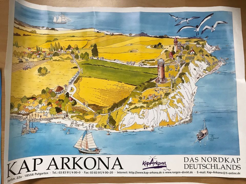 3 Stück Kap Arkona / Rügen-Poster 60x42 cm in Frankfurt am Main