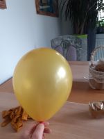 10 Herzballons  63 gelbgoldene Ballons Hochzeit ,Geburtstag ? Nordrhein-Westfalen - Lotte Vorschau