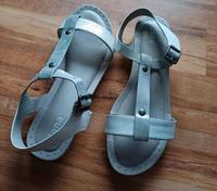 Jana Damen Sandalen gr 41 Silber weiß Sommer Hessen - Bad Endbach Vorschau
