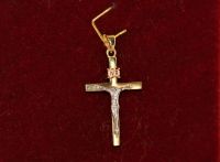 Neue Goldanhänger Kreuz Kreuzanhänger Jesus 585 / 14 Karat Gold Bayern - Rohrbach Vorschau