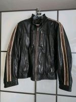 Wenig getragene Lloyd Lederjacke in Schwarz/Dunkelbraun, 54/XL München - Thalk.Obersendl.-Forsten-Fürstenr.-Solln Vorschau