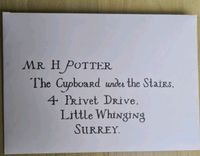 Harry Potter Brief aus Hogwarts Nordrhein-Westfalen - Emsdetten Vorschau