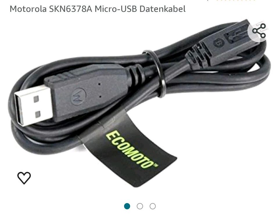 Micro-USB Datenkabel Motorola in Kiel