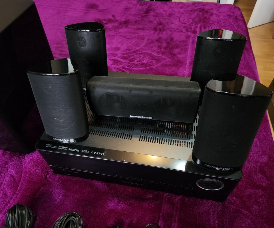 harman kardon receiver verstärker lautsprecher box subwoofer in Hamburg