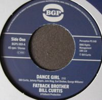 Bill Curtis Johnny King The Fatback Band - Dance Girl 7" Single Hessen - Buseck Vorschau