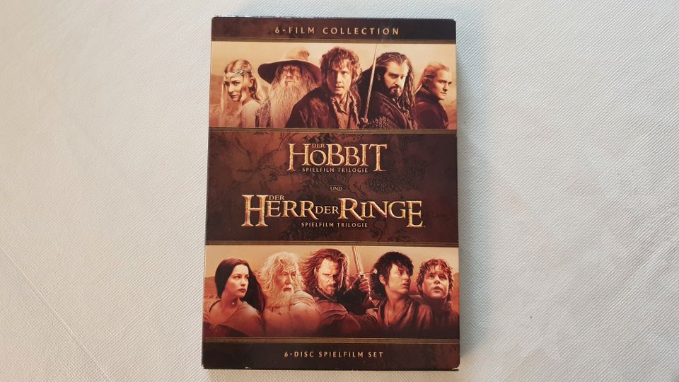 Der Hobbit + Der Herr der Ringe - 6 Film Collection in Solingen