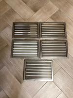Lüftungsgitter Kachelofen Warmluftofen Kamin DDR 5x GDR Thüringen - Sömmerda Vorschau