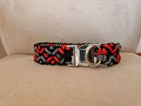 Hundehalsband ca. 44cm  Halsband Paracord rot schwarz weiß Hund Nordrhein-Westfalen - Neunkirchen-Seelscheid Vorschau