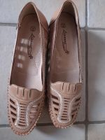 Beige Leder  Slipper mit Fussbett von Lisanne Comfort Grösse 39 Sachsen-Anhalt - Dessau-Roßlau Vorschau