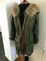 Perfect Blogger Parka Mantel Jacke khaki grün Fellkapuze Gr. S Sachsen-Anhalt - Blankenburg (Harz) Vorschau