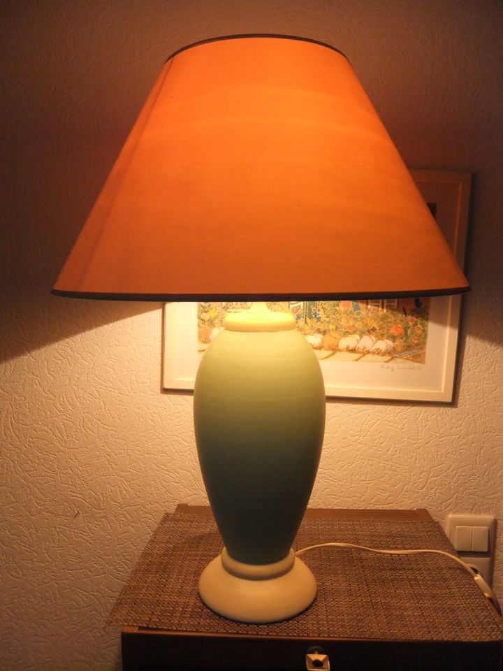 Lampe mediterran.Stil H.ca.62cm,Pastellfarben s.gepfl 30Eur.NR in Castrop-Rauxel