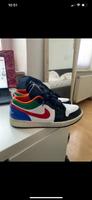Nike Air Jordan 1 Low SE Schwarz/Weiß/Bunt/Blau/Orange 42,5 Bayern - Bamberg Vorschau