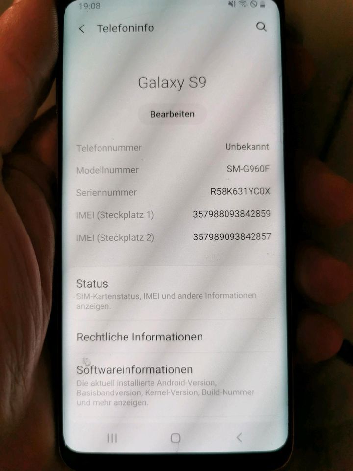 Samsung S9 "Sunrise Gold " in Waiblingen