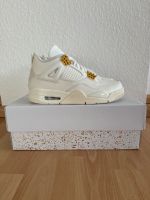 Air Jordan 4 White and Metallic Gold Rheinland-Pfalz - Mainz Vorschau