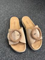 Gabor Pantolette beige Größe 7 Nordrhein-Westfalen - Heinsberg Vorschau