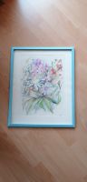 Original Aquarell Blumen 1981 / Wilhelm Wiehn Nordrhein-Westfalen - Ahlen Vorschau