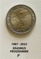 2 Euro  Münze, 1987 - 2022  ERASMUS  PROGRAMME     auch Versand Berlin - Spandau Vorschau