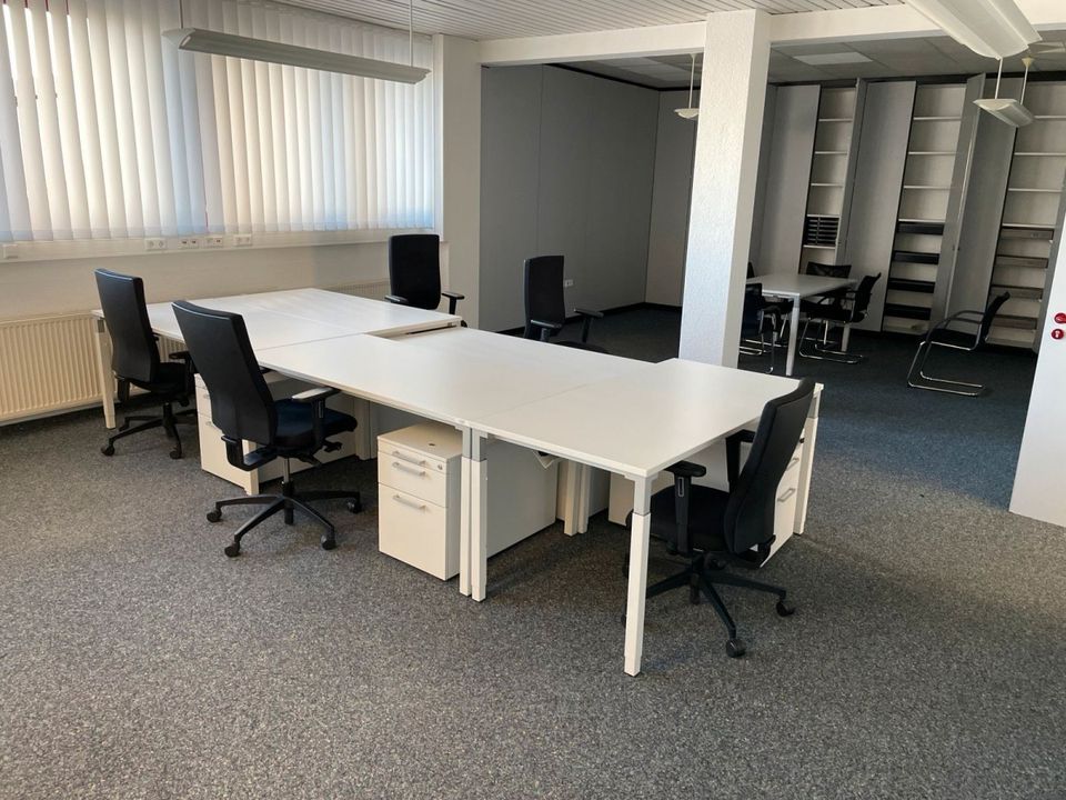 50x Schreibtisch weiß 180x90 Steelcase Kalidro Büromöbel KK10233 in Berlin
