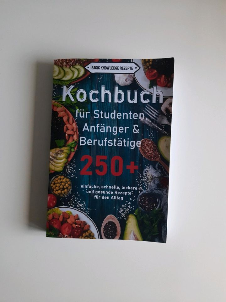 Kochbuch über 250 Rezepte/ Salate/ Desserts/ Hauptspeisen/ Snacks in Meiningen