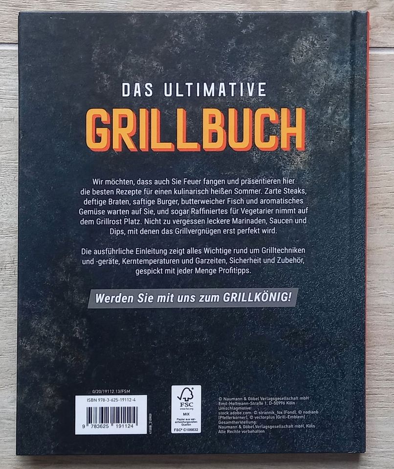 Das ulimative Grillbuch Grill NEU unbenutzt in Güstrow