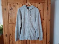 Hoodie Kapuzenjacke Sweater grau weiß L - Maße beachten Hessen - Wölfersheim Vorschau