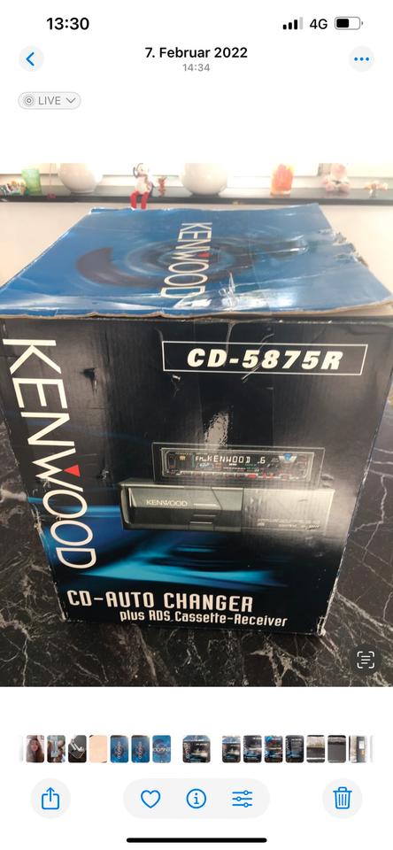 Neuwertige KENWOOD Autoradio – Stereoanlage mit CD Wechsler in Mainz