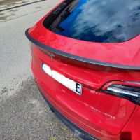 Echt Dry Carbon Performance Spoiler Hecklippe für Tesla Model Y Bayern - Weißensberg Vorschau