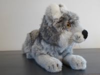 Steiff Stofftier Wolf liegend 069253 1990er Jahre 45cm Nordrhein-Westfalen - Reichshof Vorschau