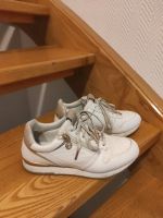 Tamaris Sneaker weiß gold Gr. 37 Kreis Pinneberg - Kölln-Reisiek Vorschau