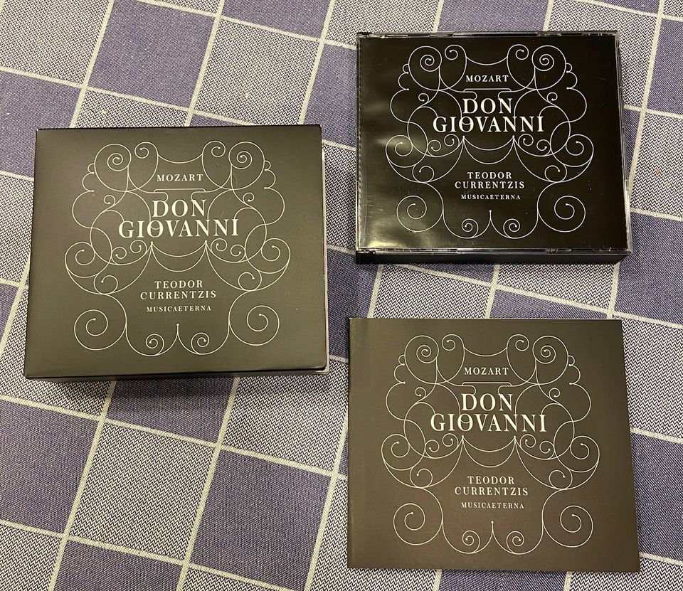 DON GIOVANNI Currentzis CD-Box inkl. booklet, Topzustand in Stralsund