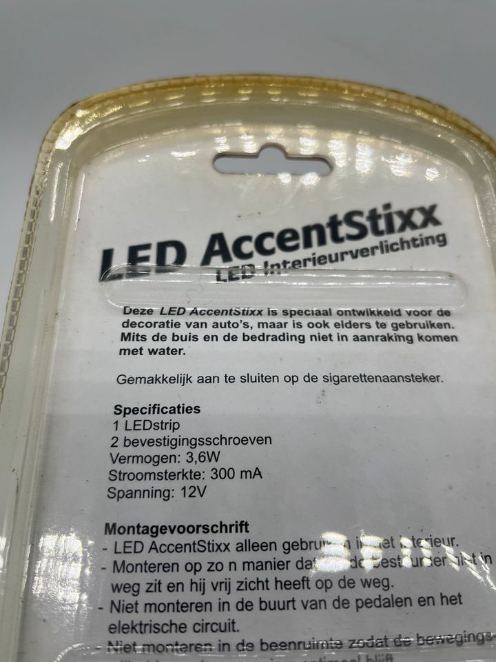 LED Innenraumbeleuchtung rot Tuning neu in Ruhmannsfelden