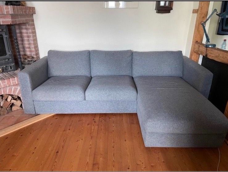 Couch/Sofa, 3er Couch Vimle Ikea in Eschelbronn