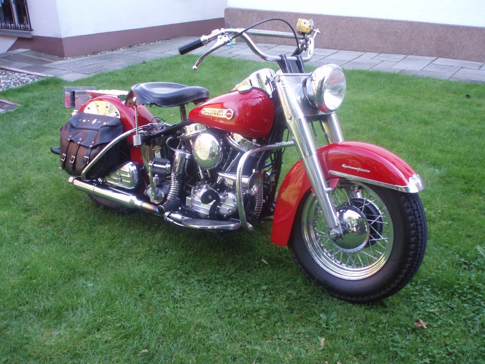 Harley-Davidson Panhead V2 1200 ccm in Coburg